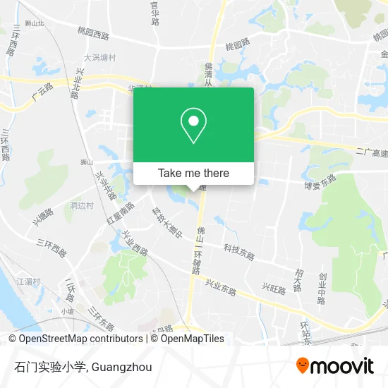 石门实验小学 map