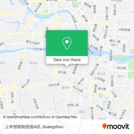 上华智能制造园A区 map