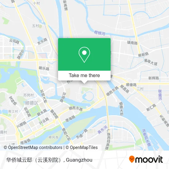 华侨城云邸（云溪别院） map