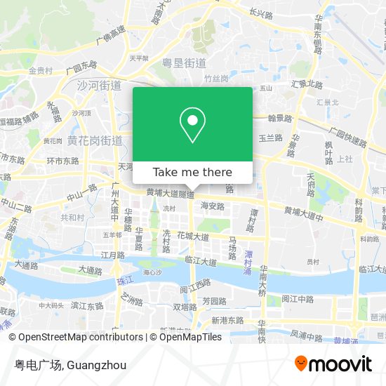 粤电广场 map