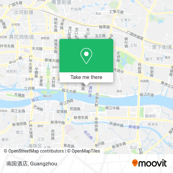 南国酒店 map