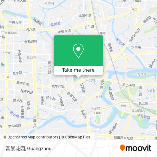 富景花园 map