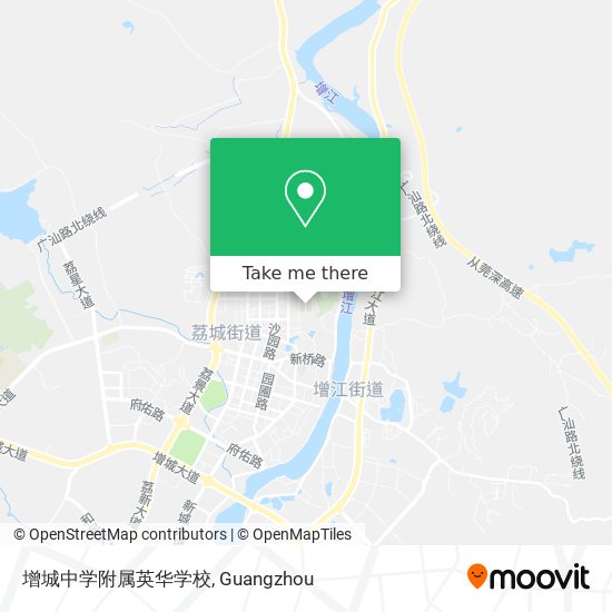 增城中学附属英华学校 map