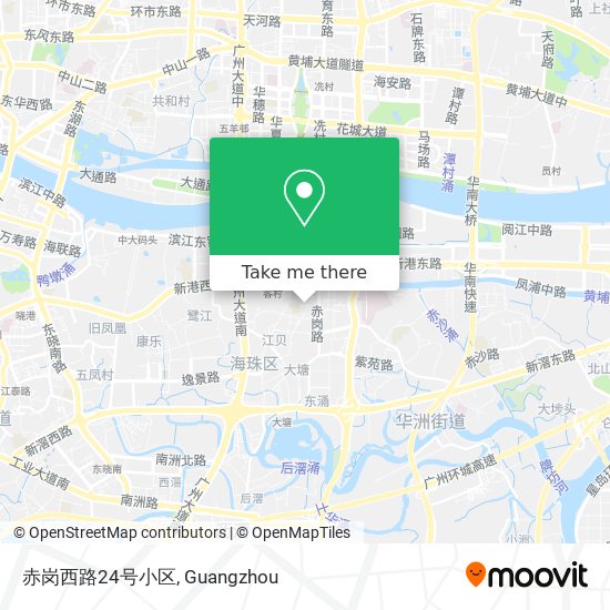 赤岗西路24号小区 map