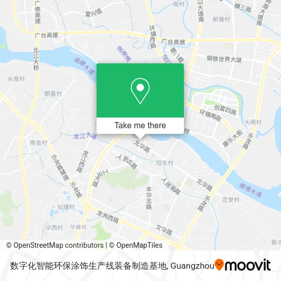 数字化智能环保涂饰生产线装备制造基地 map