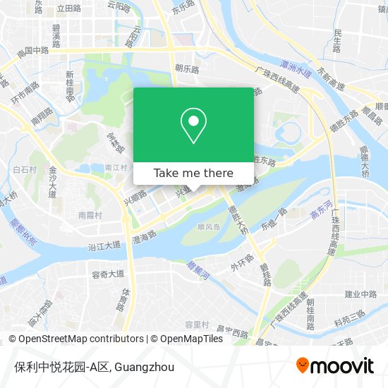 保利中悦花园-A区 map