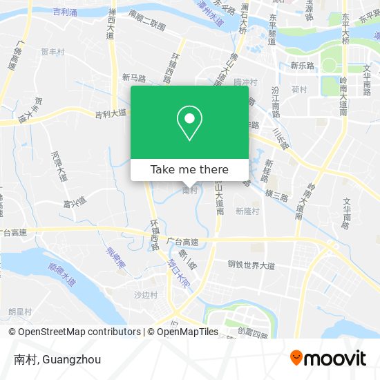 南村 map