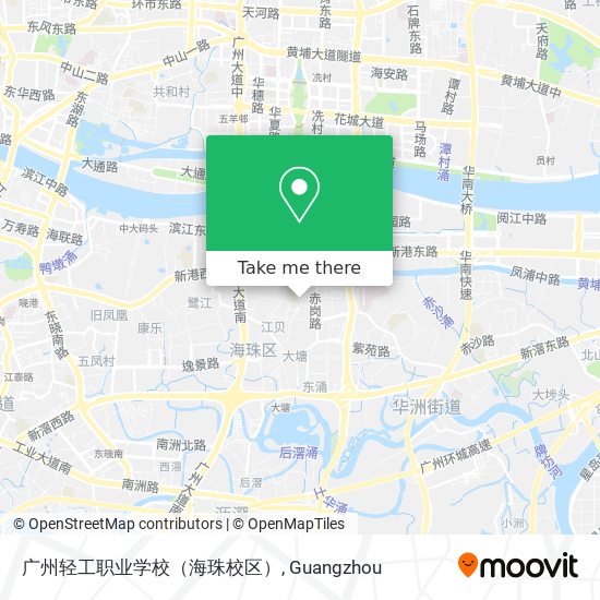 广州轻工职业学校（海珠校区） map