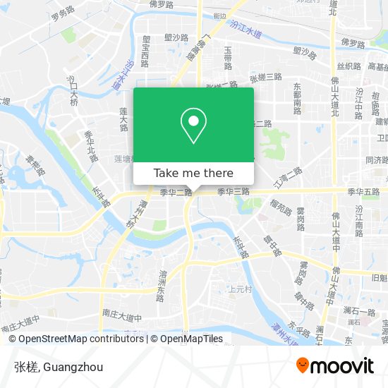 张槎 map