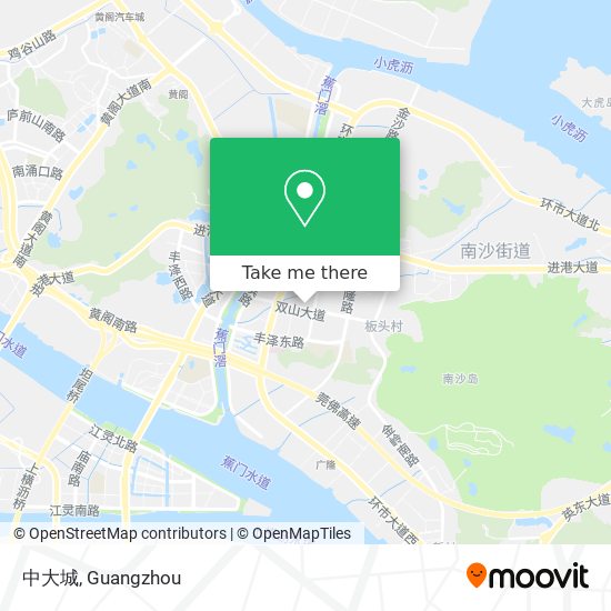 中大城 map