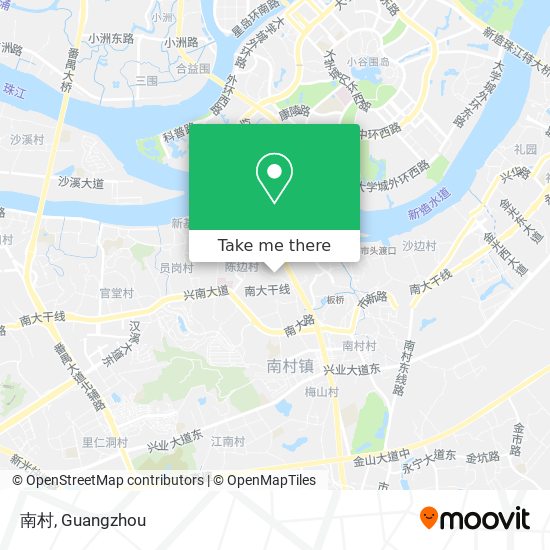 南村 map