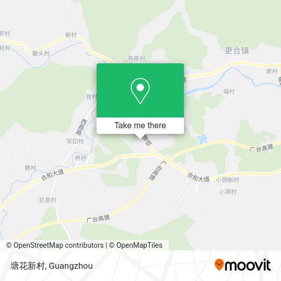塘花新村 map