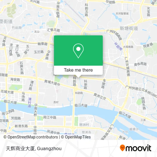 天辉商业大厦 map