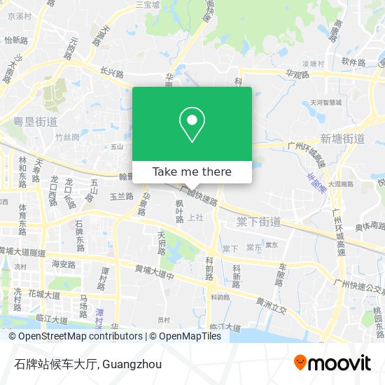 石牌站候车大厅 map