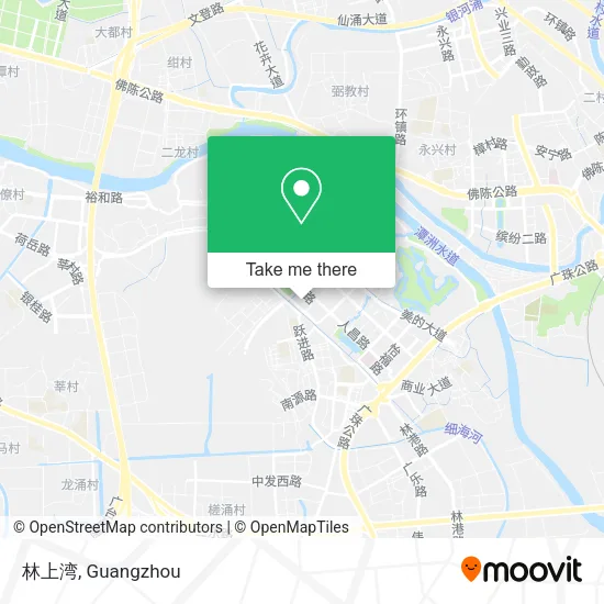 林上湾 map