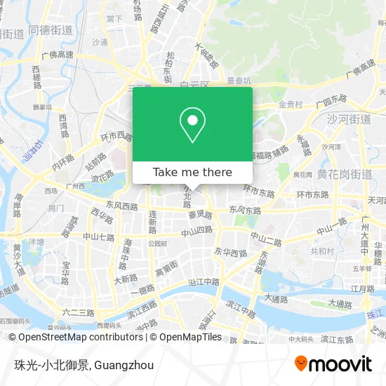 珠光-小北御景 map