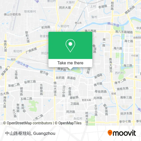 中山路枢纽站 map