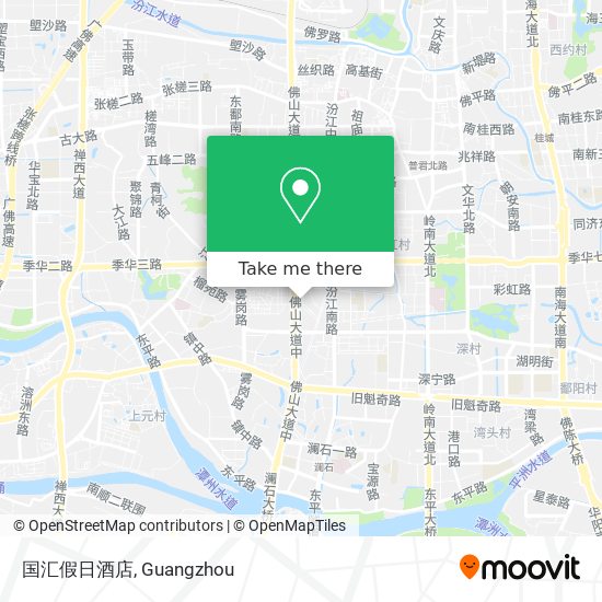 国汇假日酒店 map