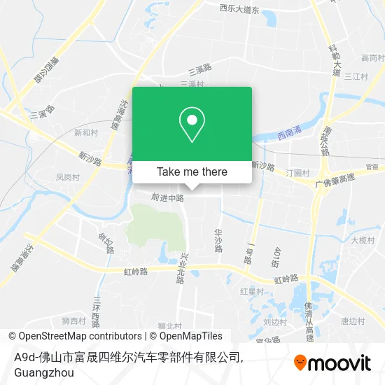 A9d-佛山市富晟四维尔汽车零部件有限公司 map