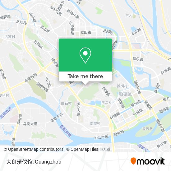 大良殡仪馆 map