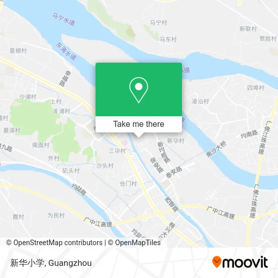 新华小学 map