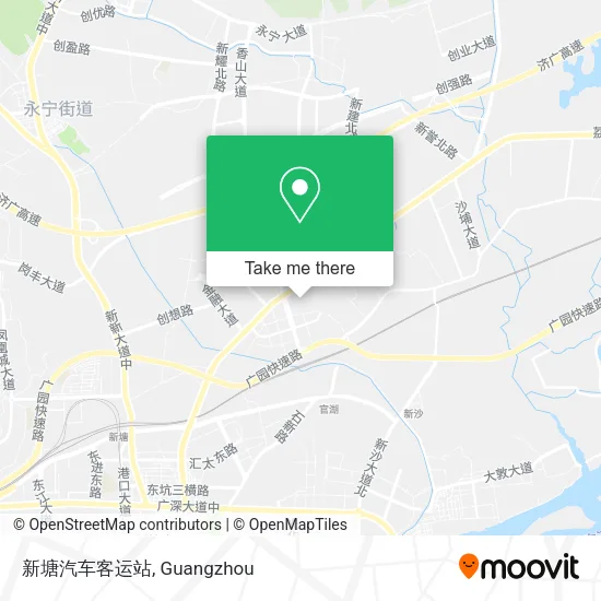 新塘汽车客运站 map
