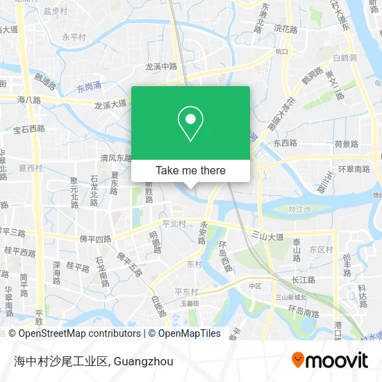 海中村沙尾工业区 map