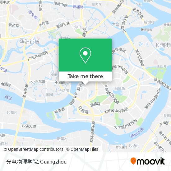 光电物理学院 map