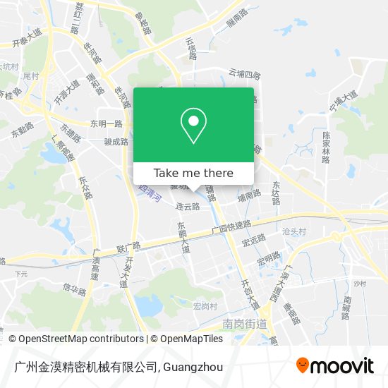 广州金漠精密机械有限公司 map
