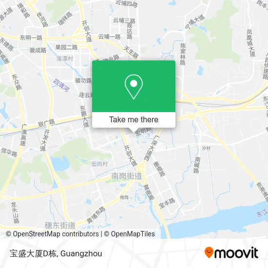 宝盛大厦D栋 map