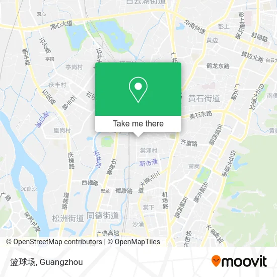 篮球场 map