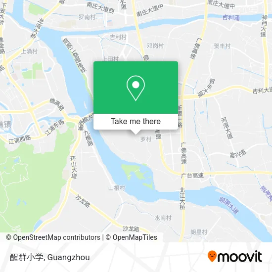 醒群小学 map
