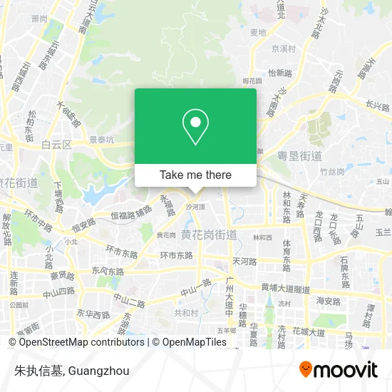 朱执信墓 map