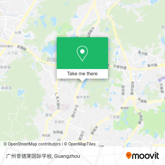 广州誉德莱国际学校 map
