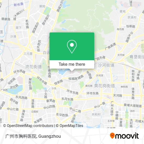 广州市胸科医院 map