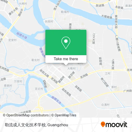 勒流成人文化技术学校 map