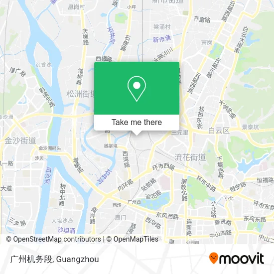 广州机务段 map