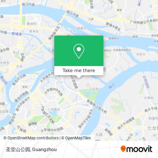 圣堂山公园 map