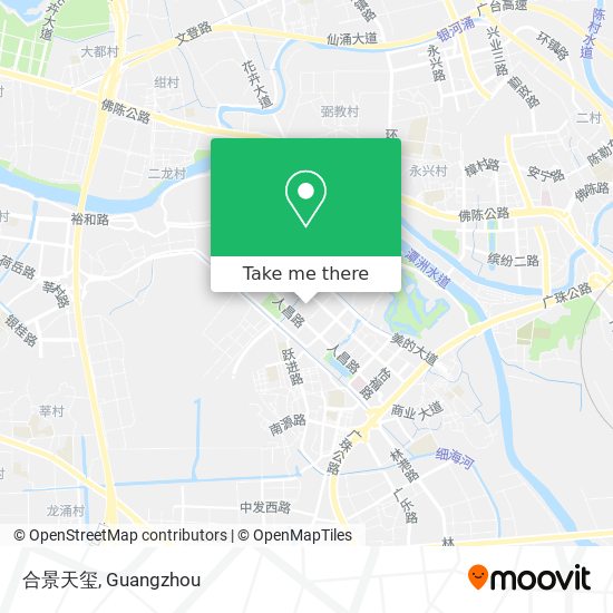 合景天玺 map