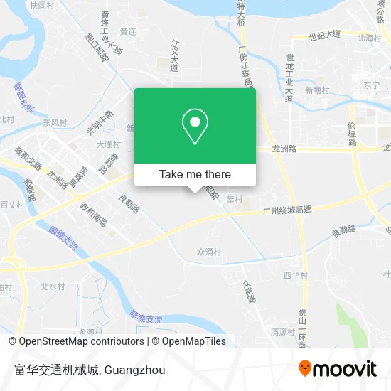 富华交通机械城 map