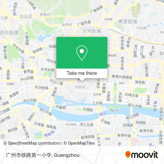 广州市铁路第一小学 map