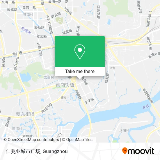 佳兆业城市广场 map