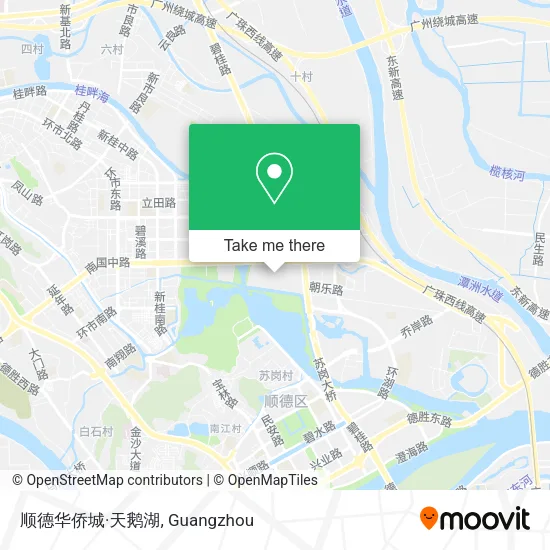 顺德华侨城·天鹅湖 map