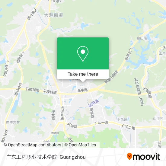 广东工程职业技术学院 map