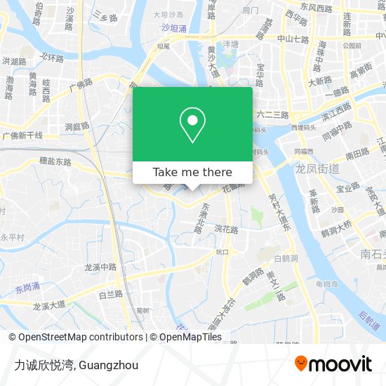 力诚欣悦湾 map