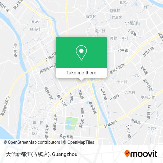 大信新都汇(古镇店) map