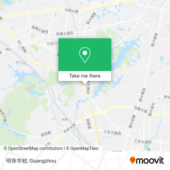 明珠学校 map
