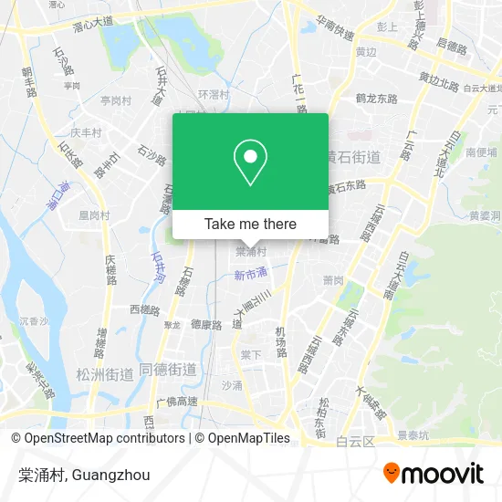 棠涌村 map