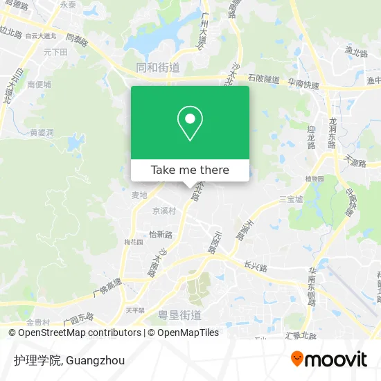 护理学院 map