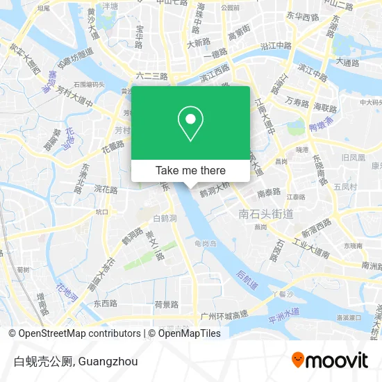 白蚬壳公厕 map